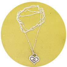 Load image into Gallery viewer, Sterling Silver Satellite Chain Necklace