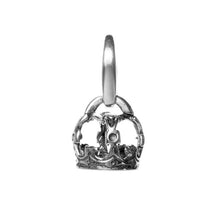 Load image into Gallery viewer, Sterling Silver Crown Charm