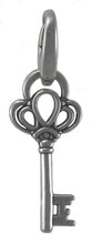 Load image into Gallery viewer, Sterling Silver Key Charm