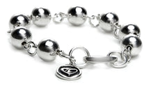 Load image into Gallery viewer, Sterling Silver Gradtitude Ball Bracelet