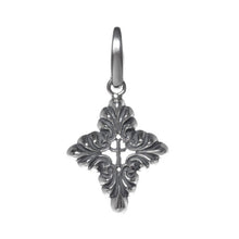 Load image into Gallery viewer, Sterling Silver Filigree Cross Charm