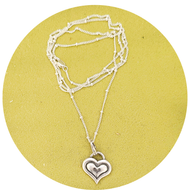Sterling Silver Satellite Chain Necklace