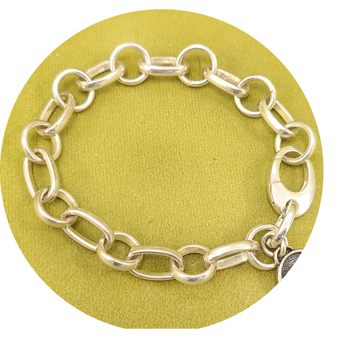 Sterling Silver Classic Link Bracelet