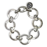 Have a Heart Sterling Affirmation Bracelet