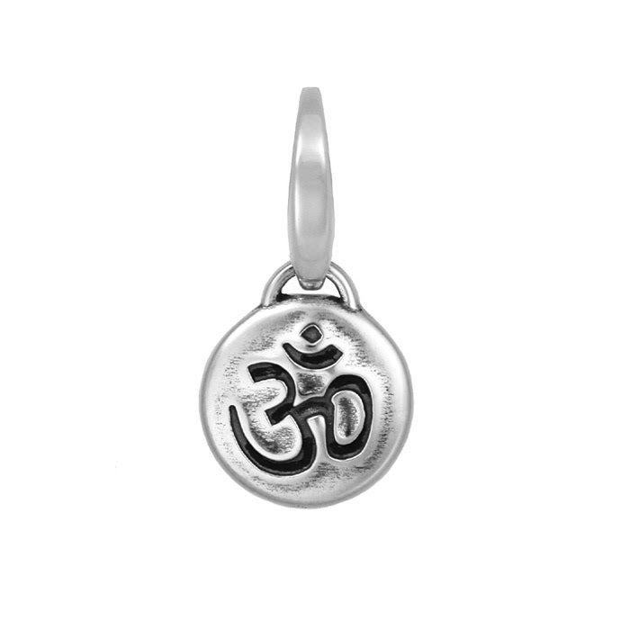 Sterling Silver OHM Charm
