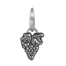Load image into Gallery viewer, Sterling Silver Grapes Charm