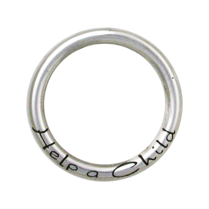 Sterling Silver Help a Child InspireRing