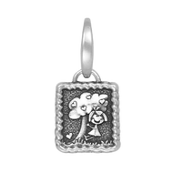 Sterling Silver Hug a Tree Charm