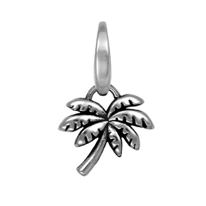 Sterling Silver Palm Tree Charm