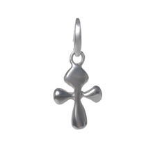 Load image into Gallery viewer, Sterling Silver Cross Charm
