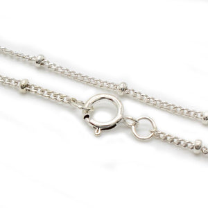 Sterling Silver Satellite Chain Necklace