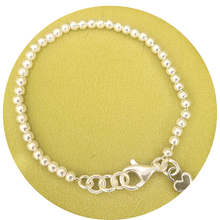 Load image into Gallery viewer, Sterling Silver Mini Ball Bracelet