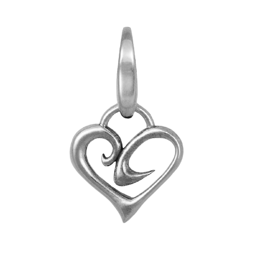 Sterling Silver Heart Charm