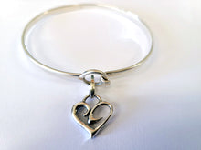 Load image into Gallery viewer, Open Heart Sterling Embracelet